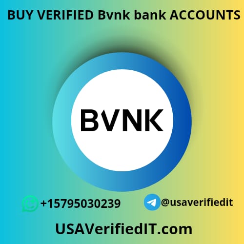 Buy Verified BVNK Bank Accounts