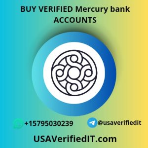 Buy Verified Mercury Bank Accounts